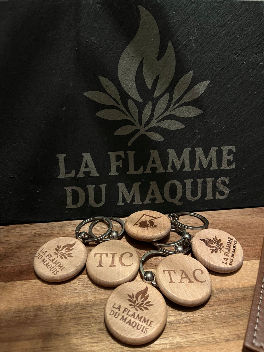 Porte clé « la Flamme du Maquis »