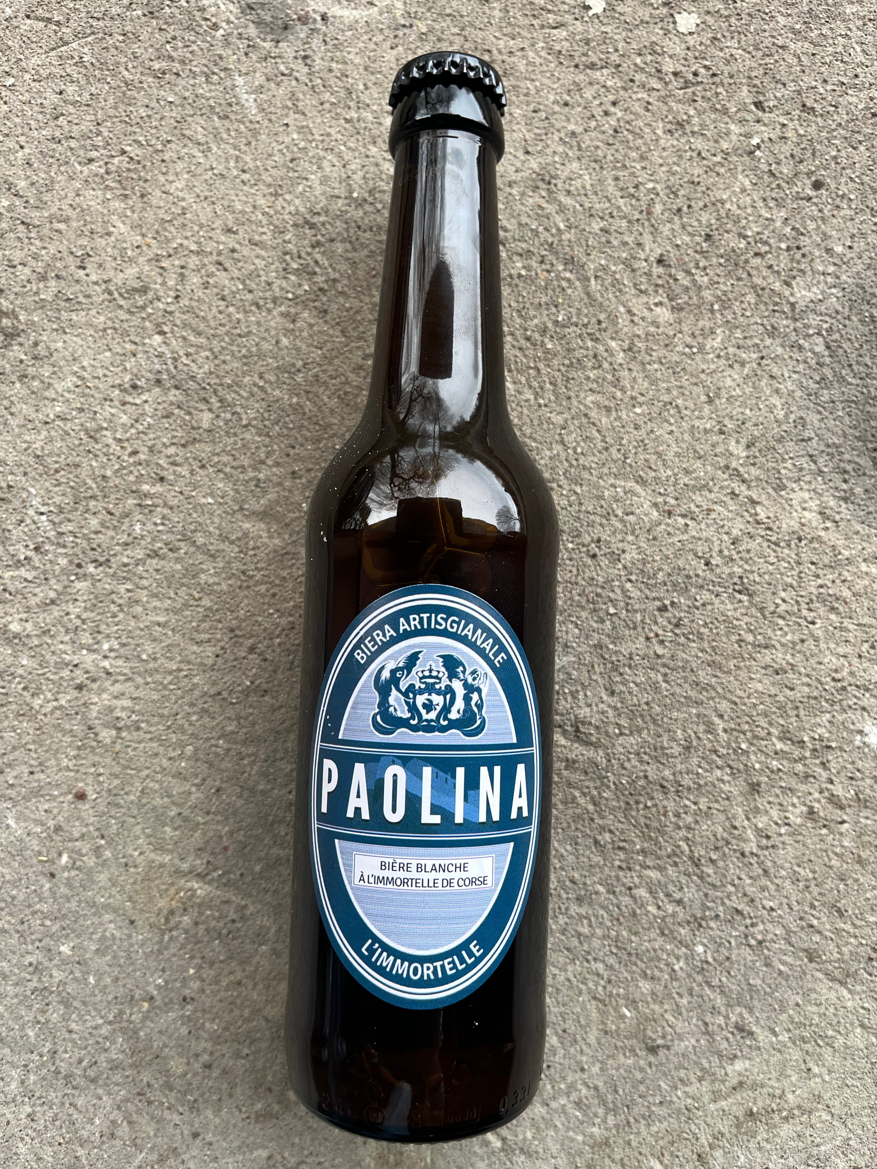 Bière Paolina Immortelle 33Cl